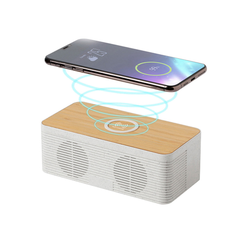 Wireless charger bluetooth speaker